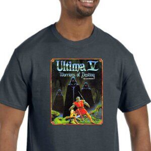 Ultima V T-Shirt NEW *Multiple colors available* C64 Amiga Warriors of Destiny